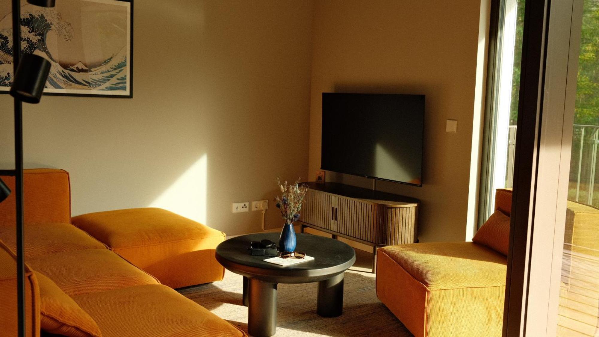 Bluestar Apartments Am Storkower See Inkl Badesteg Und Gartensauna 施托尔科 外观 照片
